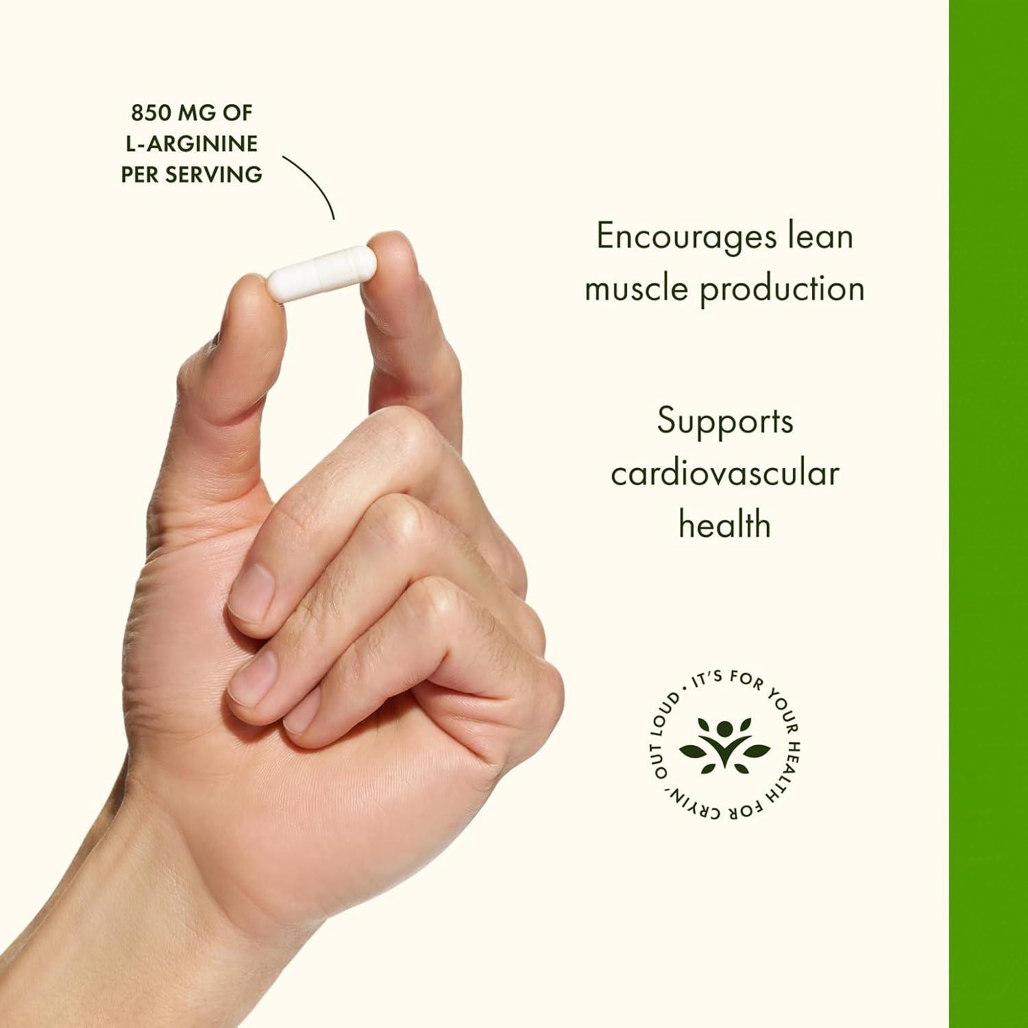 imageSwanson Amino Acid SuperStrength LArginine 850 Milligrams 90 Capsules