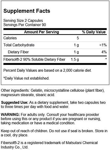 imageSwanson BioFiber 750 Milligrams 180 Capsules