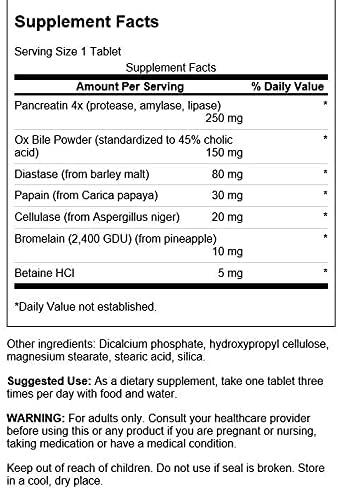 imageSwanson Digestive Enzymes Promotes Digestive Health Support Aids Healthy Digestion of Carbs Proteins amp Fats 90 Tablets