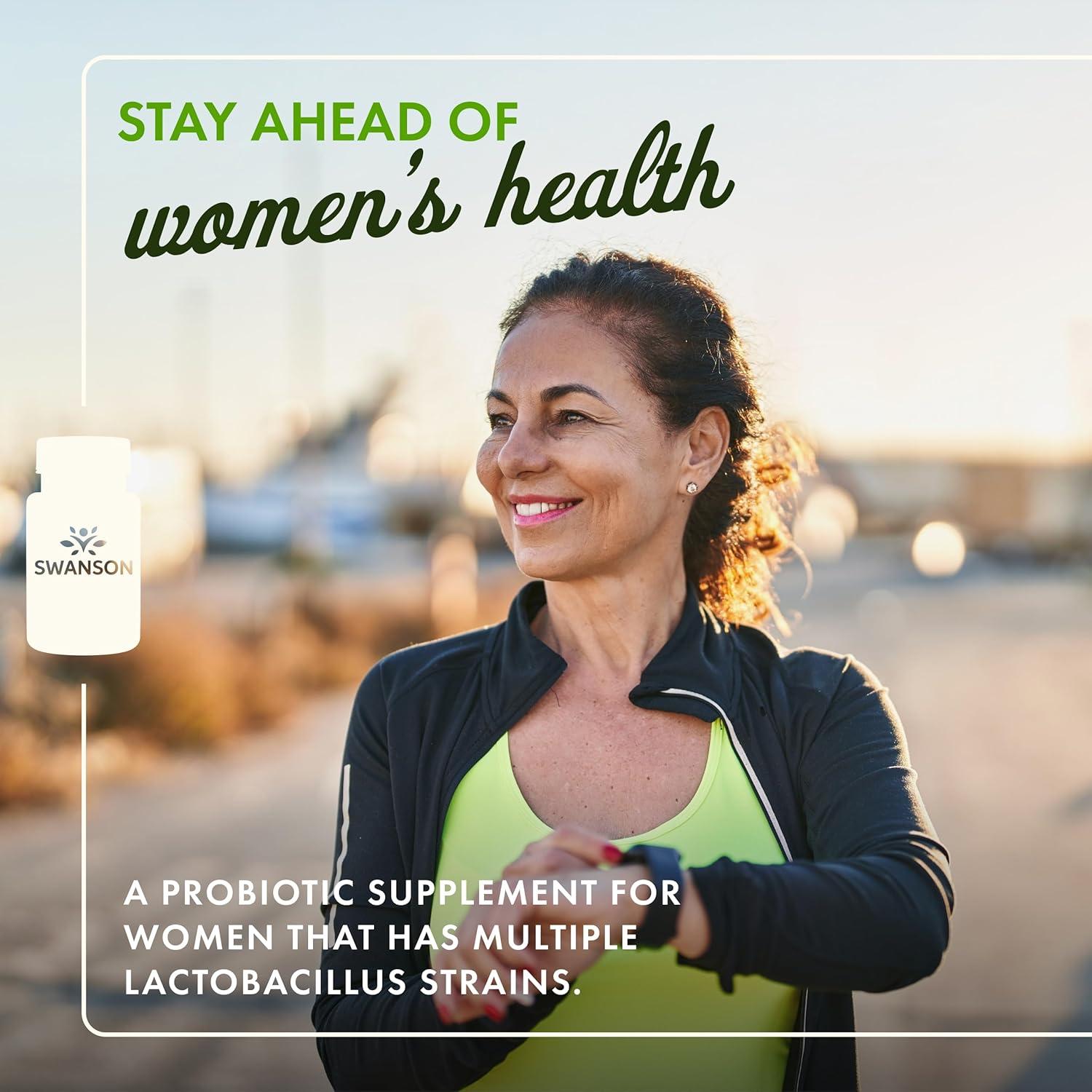 imageSwanson FemFlora Feminine Probiotic Supplement Supporting Flora of The Mouth GI Tract and Vagina Probiotics for Women with 9 Billion CFU Per Capsule 60 Capsules 2 Pack60 Count Pack of 1