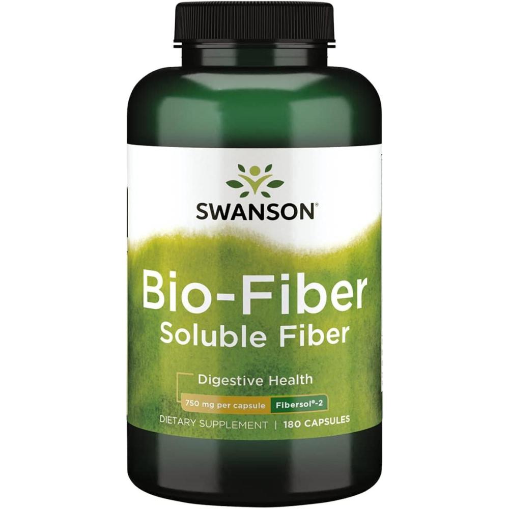 imageSwanson BioFiber 750 Milligrams 180 Capsules