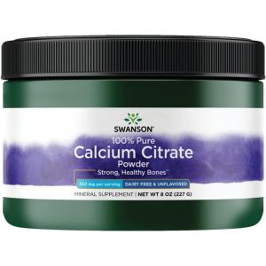 Swanson 100% Pure Calcium Citrate PWD 8 OZ