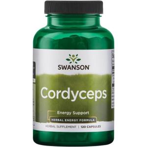 Swanson Cordyceps 600 Milligrams 120 Capsules(120 Count (Pack of 1))