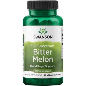 Swanson Full Spectrum Bitter Melon (Momordica) 500 Milligrams 60 Capsules(60 count (Pack of 1))