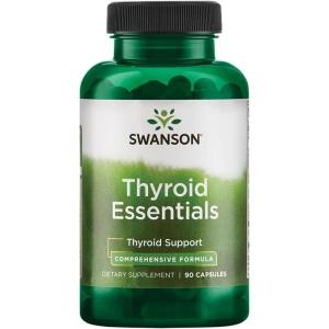 Swanson Thyroid Essentials 90 Capsules(90 Count (Pack of 1))