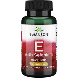 Swanson Vitamin E & Selenium 90 Sgels