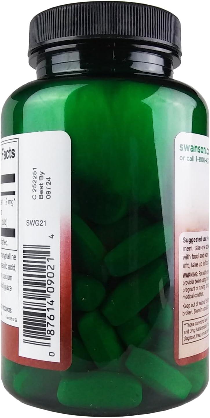 imageSwanson Allicin from Garlic 12 mg 100 Tabs