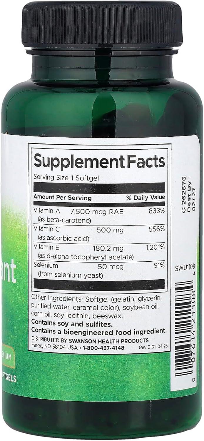 imageSwanson Daily Antioxidant Boost 60 Sgels