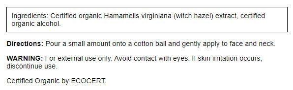 imageSwanson Natural Organic Witch Hazel Facial Toner 85 fl Ounce 250 ml Liquid