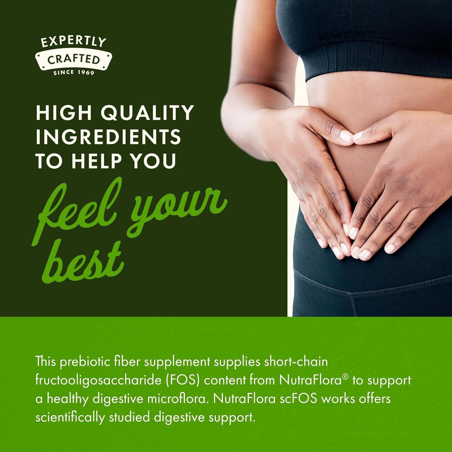 imageSwanson Prebiotic Capsules Promotes Friendly Flora Support amp Overall Digestive Health Prebiotic Fiber Promoting Gut Health amp Immune Health Support 120 Veggie Capsules 750mg Each 4 Pack