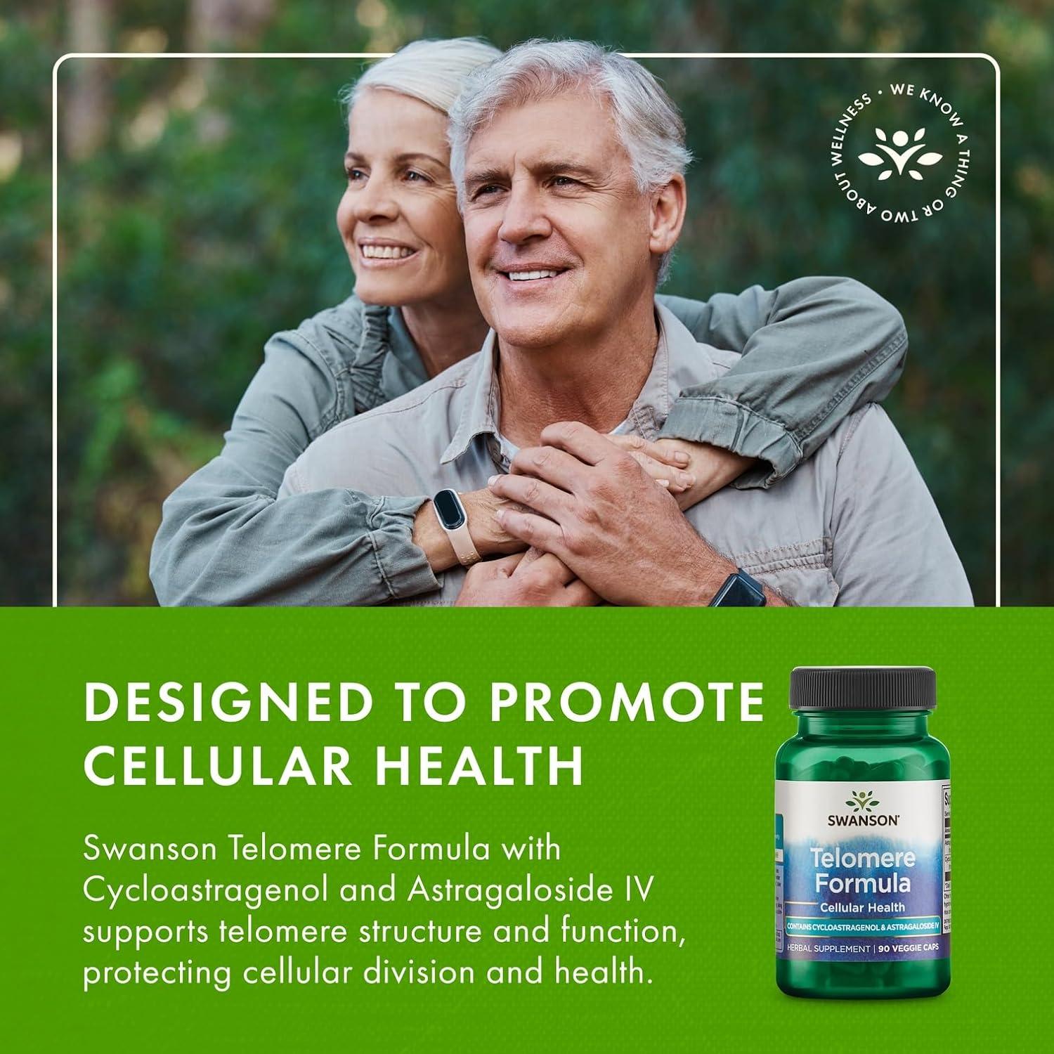 imageSwanson Telomere Formula 90 Veg Caps 3 Pack