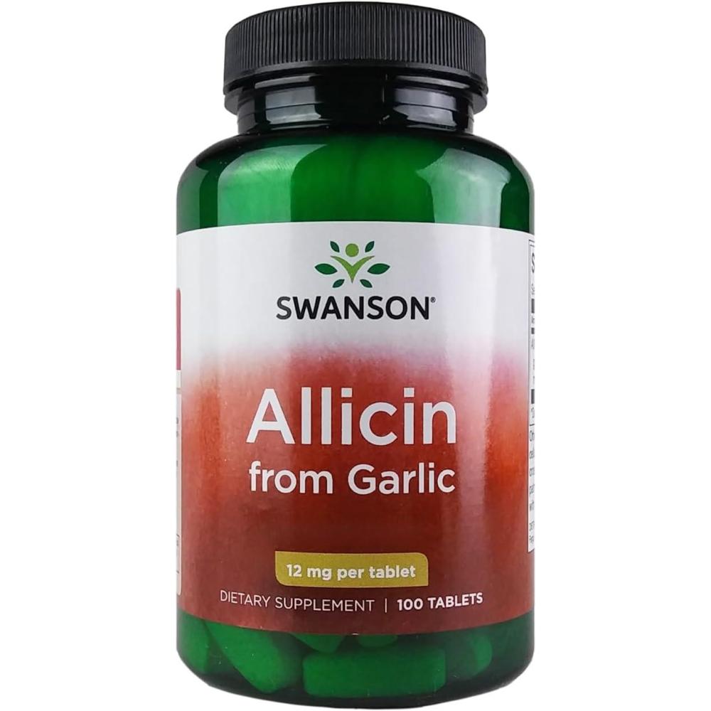 imageSwanson Allicin from Garlic 12 mg 100 Tabs