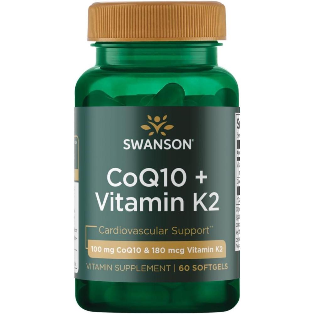 imageSwanson Coq10  Vitamin K2 60 Sgels