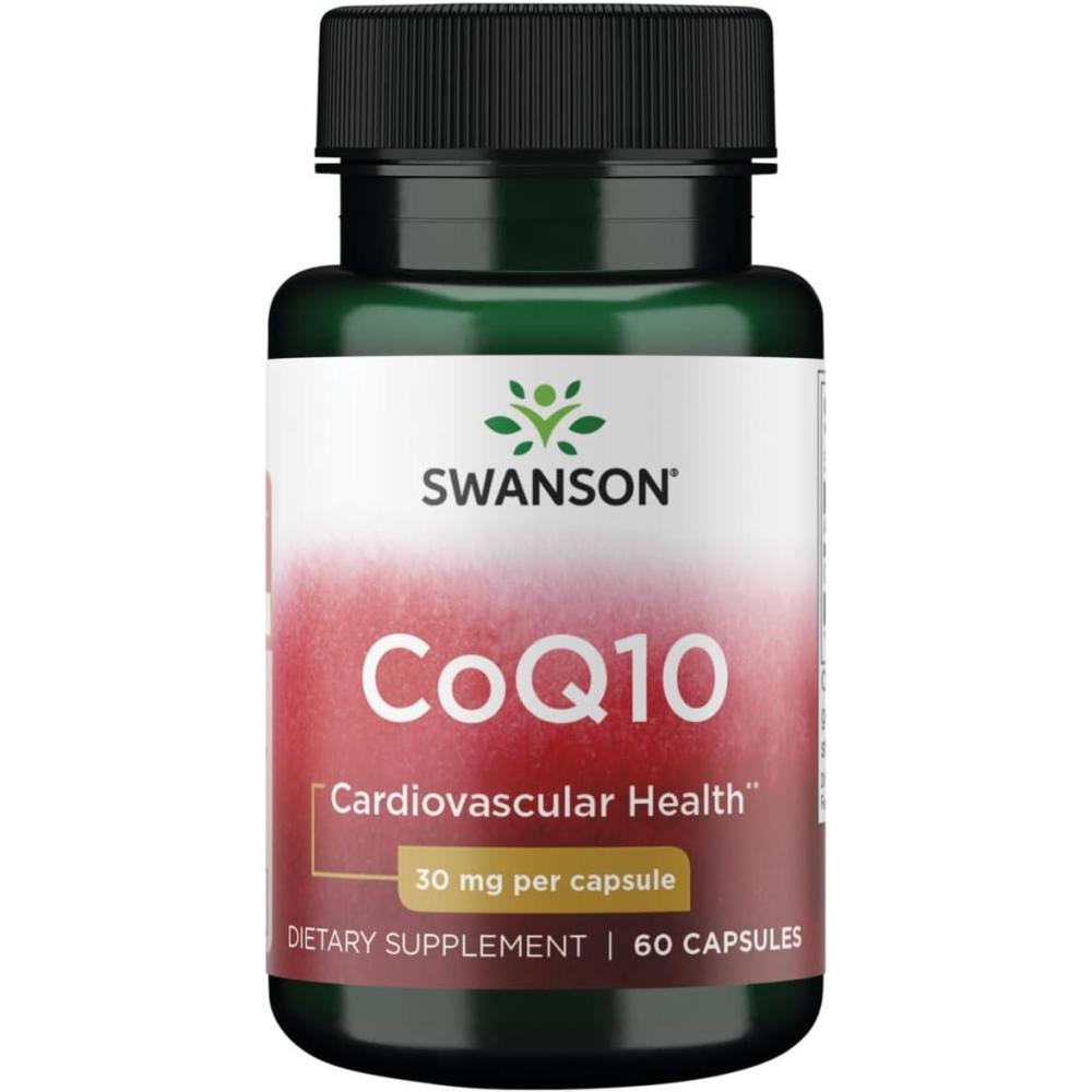 imageSwanson Coq10 30 Milligrams 60 Capsules
