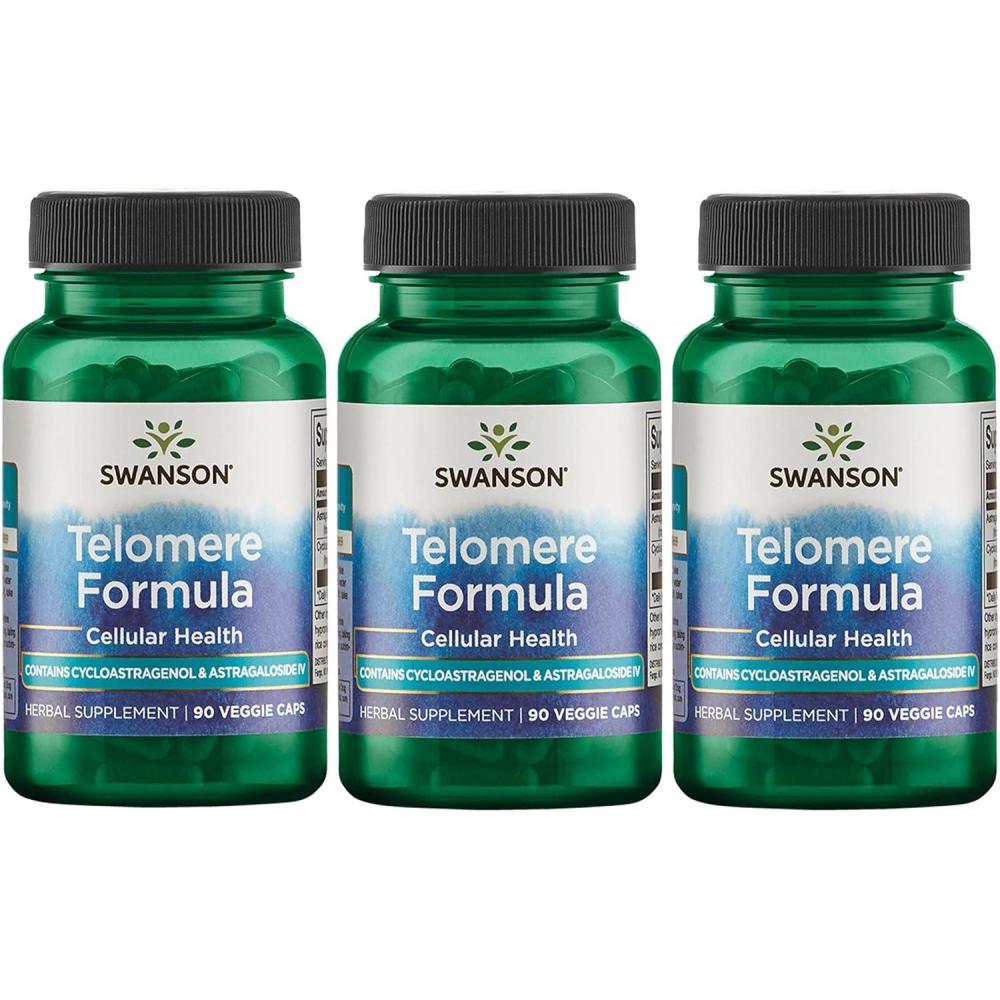 imageSwanson Telomere Formula 90 Veg Caps 3 Pack
